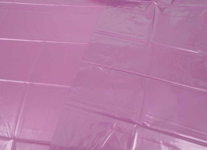 Bâche en vinyle Lack 200 x 230 cm Rose