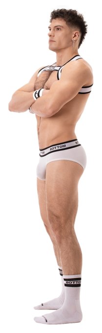 Backless Bottom Blanc