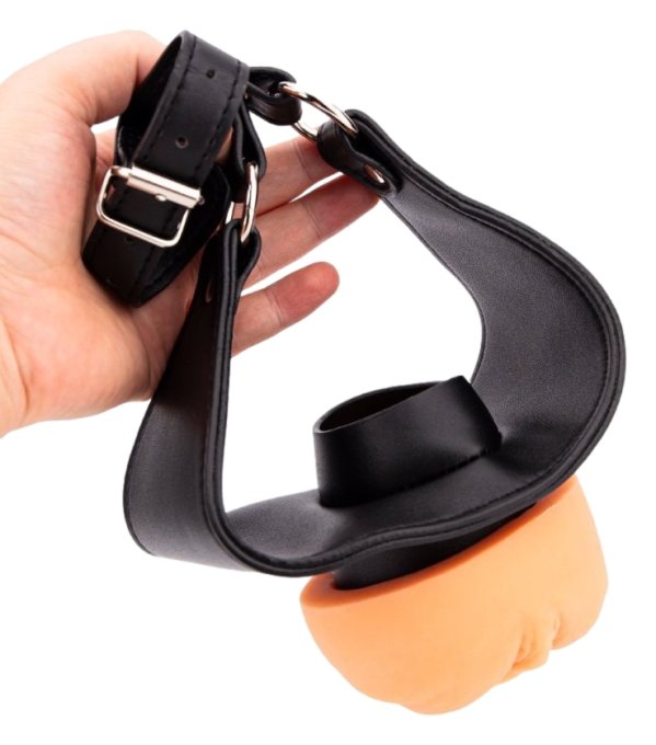 Bâillon avec Masturbateur entrée pussy Pushity 30mm