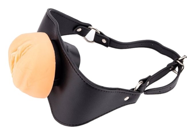 Bâillon avec Masturbateur entrée pussy Pushity 30mm