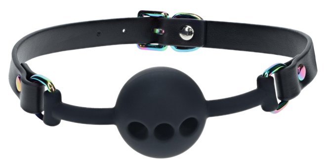 Bâillon-Boule Venise 41mm Noir