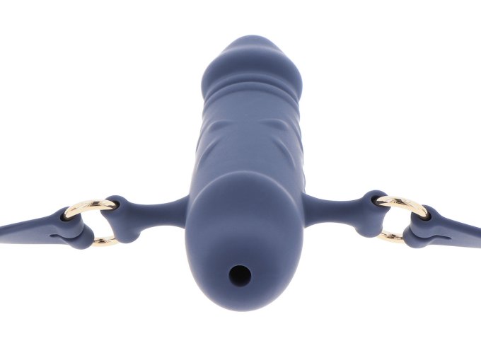 Bâillon en Silicone Supreme Double 9.5 x 3.4cm