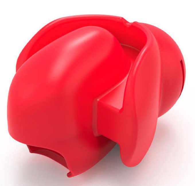Bâillon Fix Tongue Rouge