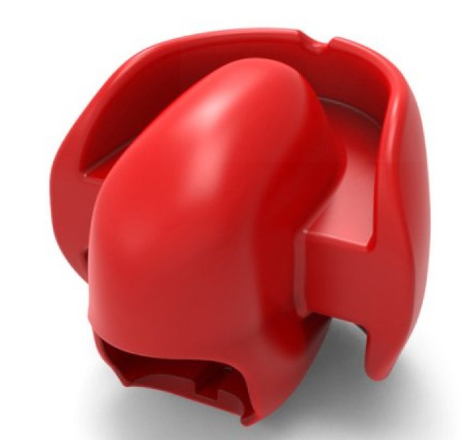 Bâillon Tongue Block Rouge