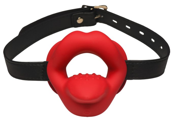 Bâillon vibrant Sissy Mouth Rouge