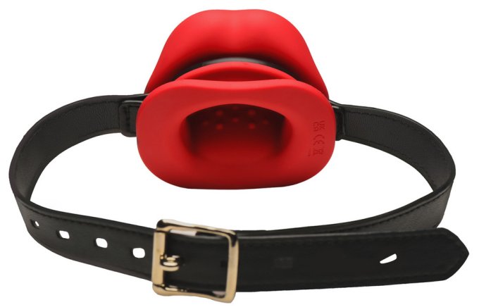 Bâillon vibrant Sissy Mouth Rouge