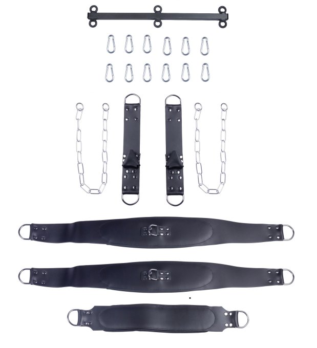 Balançoire en cuir FISFUKR - Kit complet