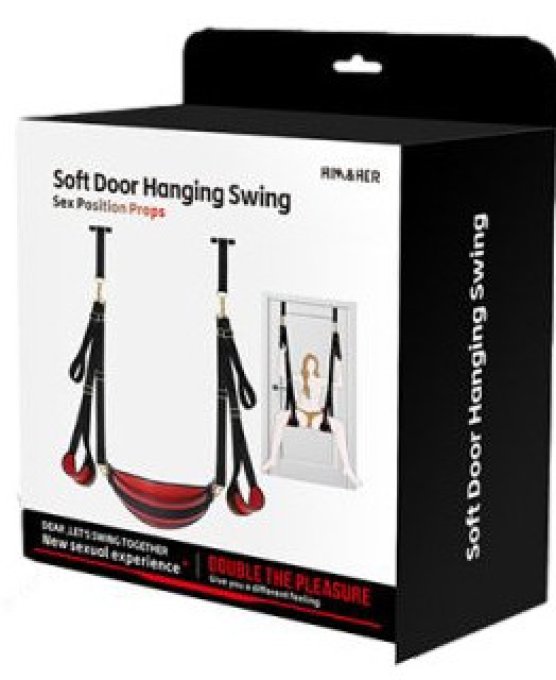 Balançoire Sm pour porte Swing Door Noir-Rouge