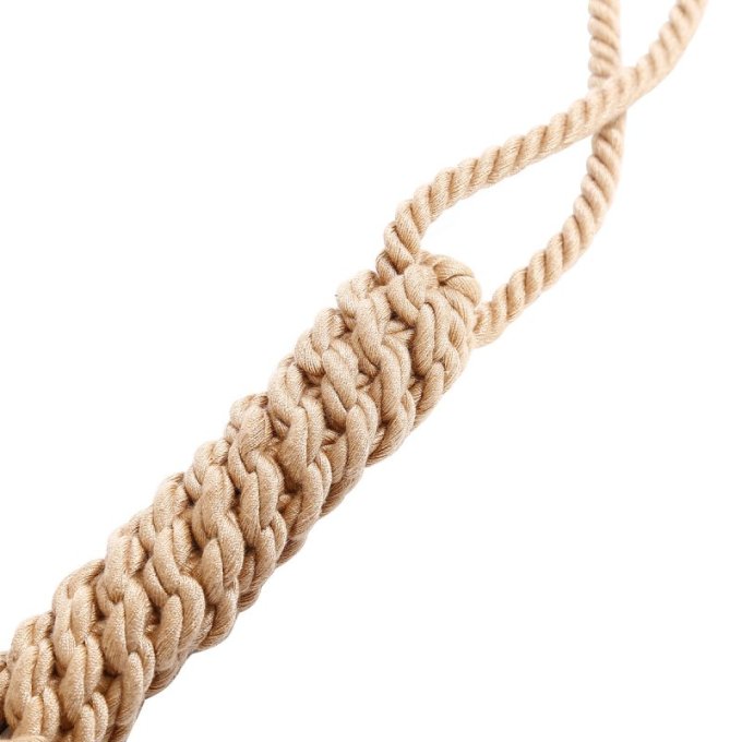 Balle-Corde Puppyball Beige