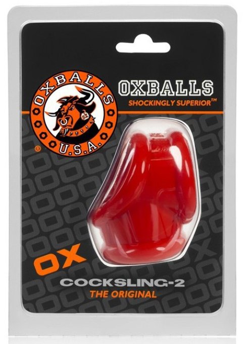 Ballstretcher Cocksling-2 Rouge