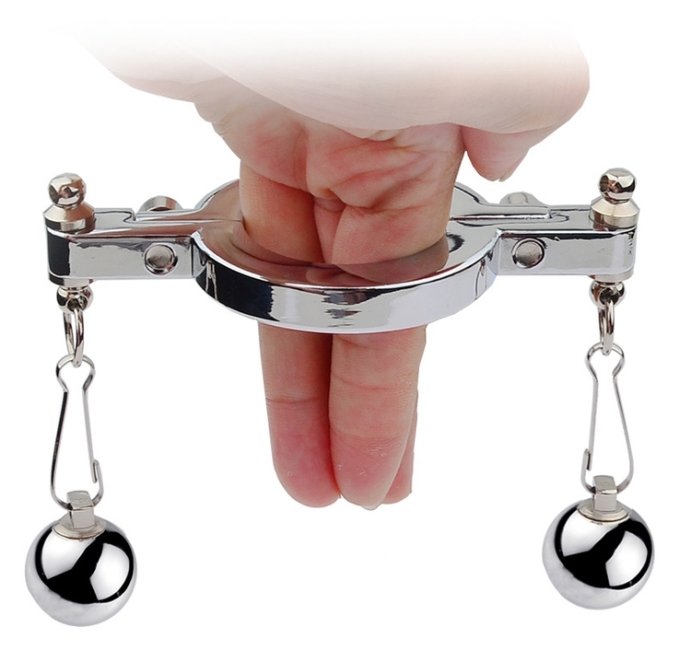 Ballstretcher en métal avec 4 Boules Hanger M 34mm - Poids 300g