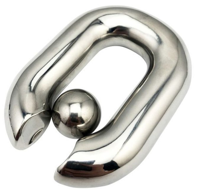Ballstretcher en métal Oval Ball M 45 x 25mm - 425g