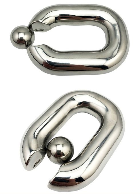 Ballstretcher en métal Oval Ball M 45 x 25mm - 425g