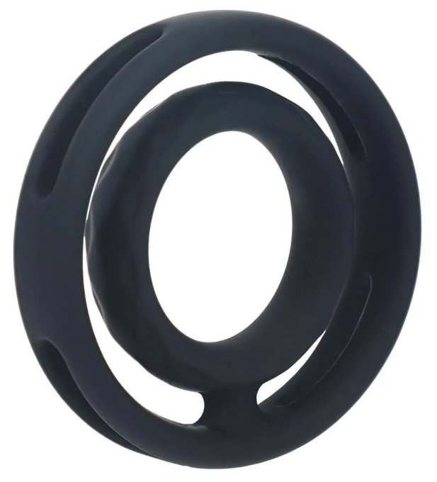 Ballstretcher Grooved Noir Noir