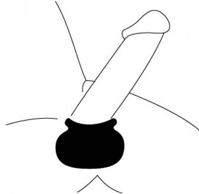Ballstretcher Perfect Fit Noir 5cm