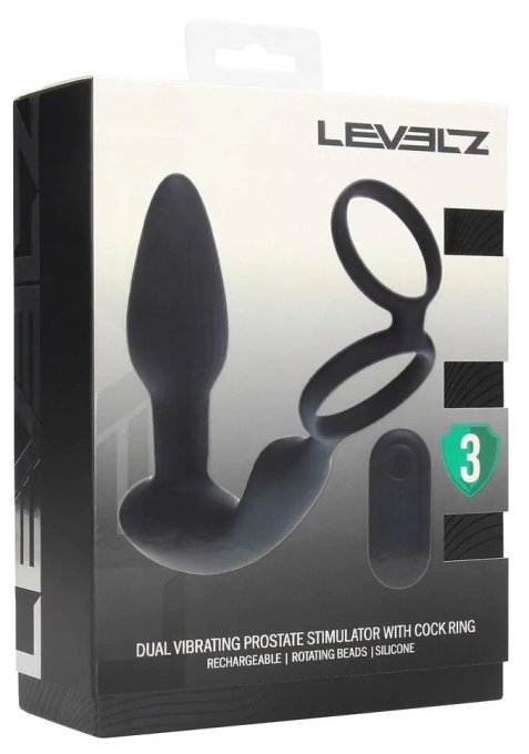 Ballstretcher Plug Dual Vibe 10.5 x 3.8cm