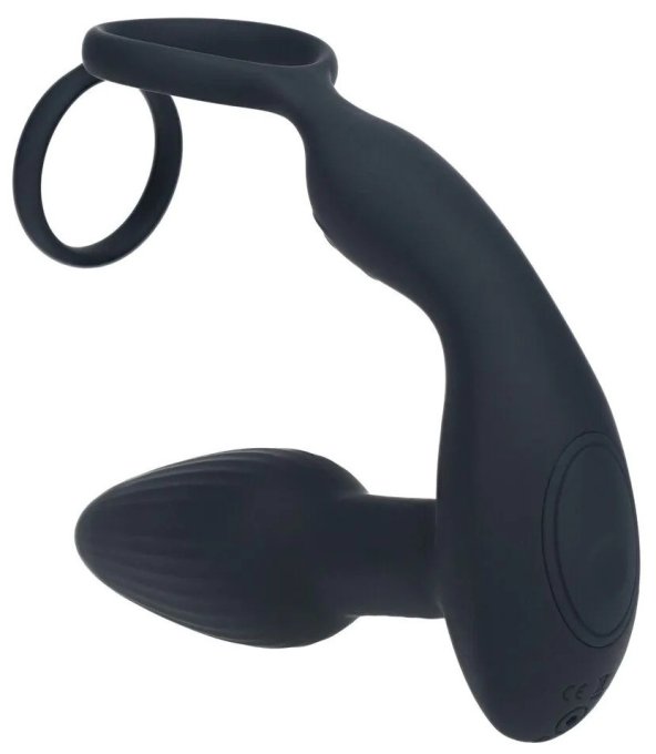 Ballstretcher Plug Dual Vibe 10.5 x 3.8cm