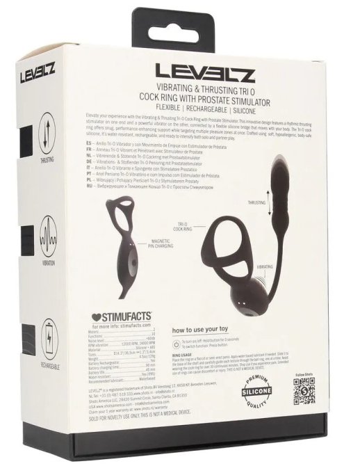 Ballstretcher Plug Tri O Cock 10 x 3cm