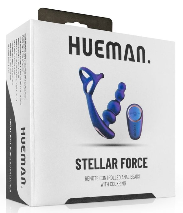 Ballstretcher Plug vibrant Stellar Force 10 x 3.4cm