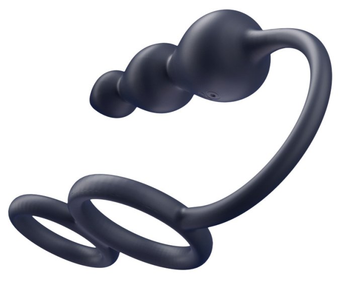 Ballstretcher-Plug Vibrant Trikon 9.5 x 3cm