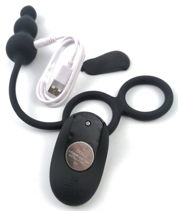 Ballstretcher-Plug Vibrant Trikon 9.5 x 3cm