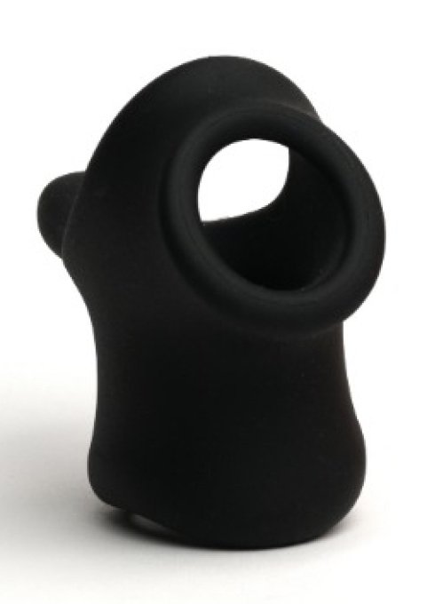 Ballstretcher Silicone Big Tailslide 30 mm - Hauteur 50 mm Noir