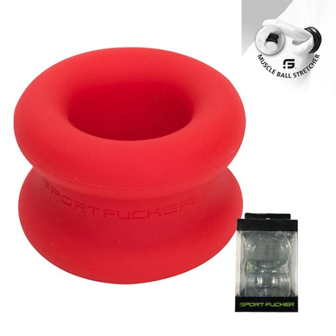 Ballstretcher Silicone Muscle Ball 30 mm Rouge