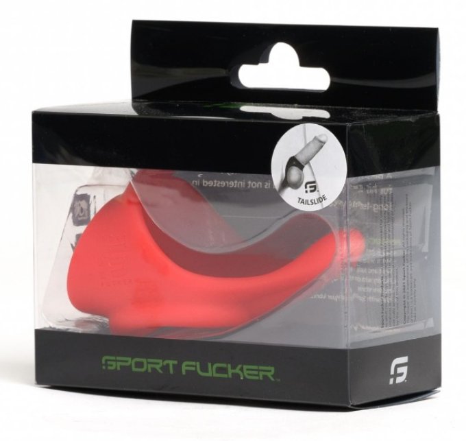 Ballstretcher Silicone Tailslide 30 mm Rouge