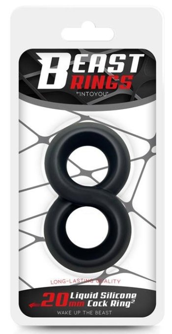 Ballstretcher souple Doble Rings Noir