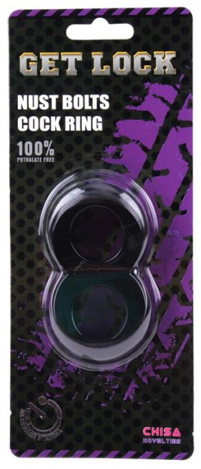 Ballstretcher souple Duo Cock Noir