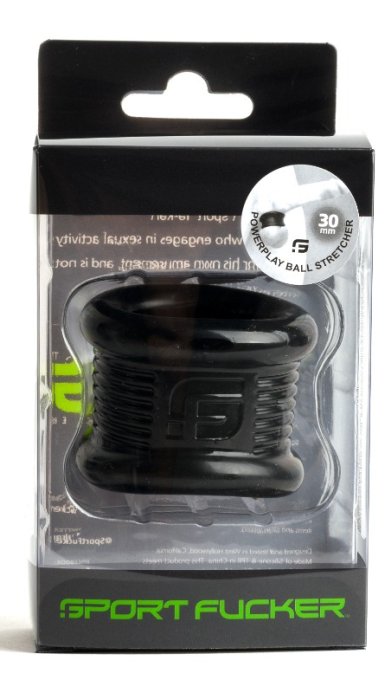 Ballstretcher souple Powerplay 30 mm - Hauteur 35 mm Noir