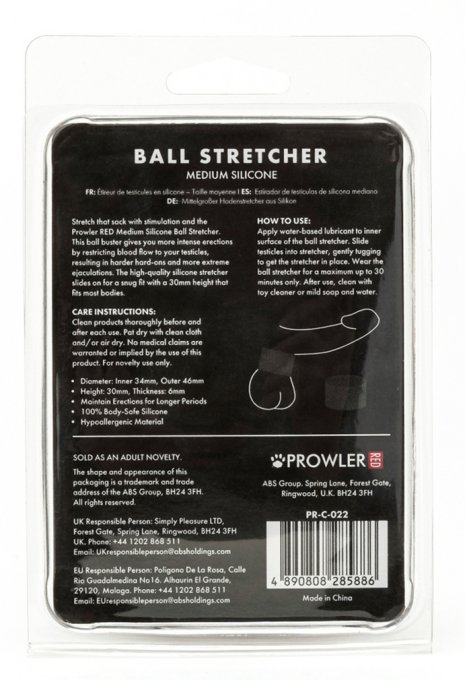 Ballstretcher Stretch M 35 mm - Hauteur 30 mm Noir