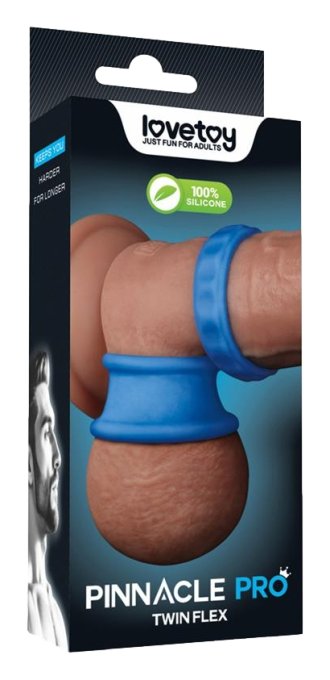 Ballstretcher Twin Flex 25 mm - Hauteur 3 cm Bleu