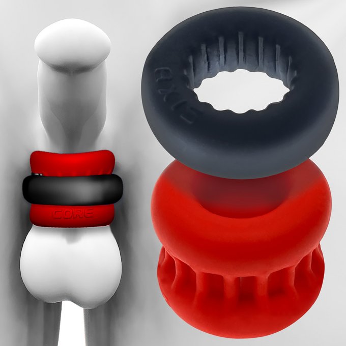 Ballstretcher Ultracore 25 mm - Hauteur 40mm Rouge