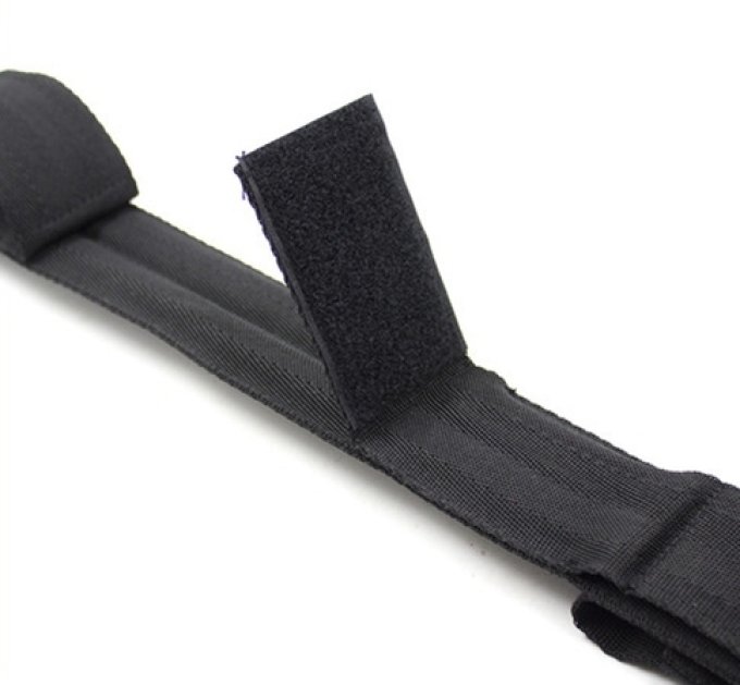 Barre plate avec 4 Menottes Scratch 45cm