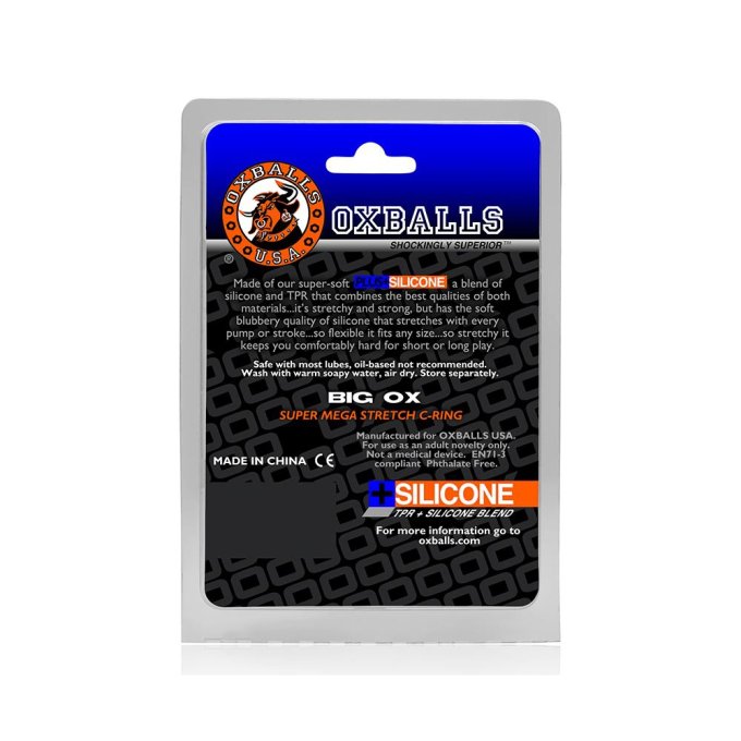 Cockring Big Ox Transparent