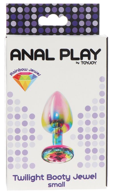 Bijou anal Twilight Rainbow S 6 x 2.7cm