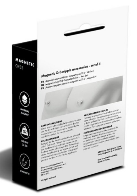 Billes magnétiques Magnetic Orbs x4 Paires