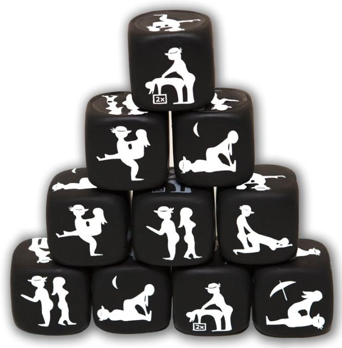 Dé sexuel 6 Positions