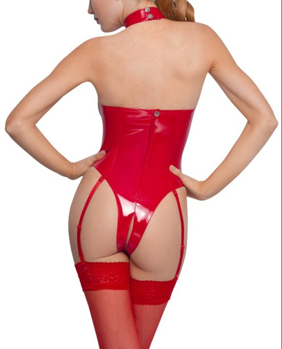 Body ouvert VINYL BODY OPEN Rouge
