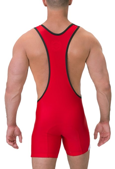 Body Singlet Luckenwalde Noir-Rouge