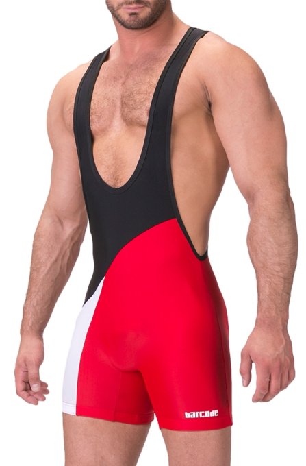 Body Singlet Luckenwalde Noir-Rouge