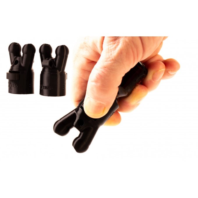 Bouchon Diffuseur avec Stop SNFR DOUBLE Large Noir