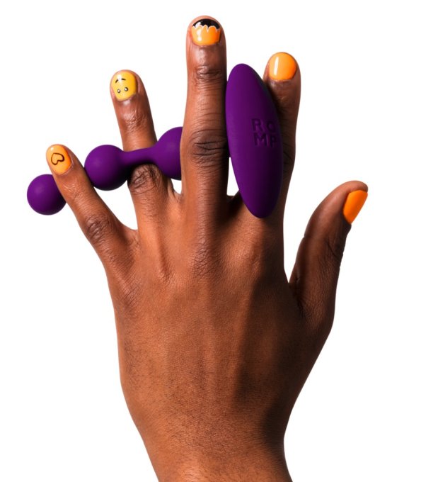 Boules Anales Amp 11.5 x 2.5cm Violet