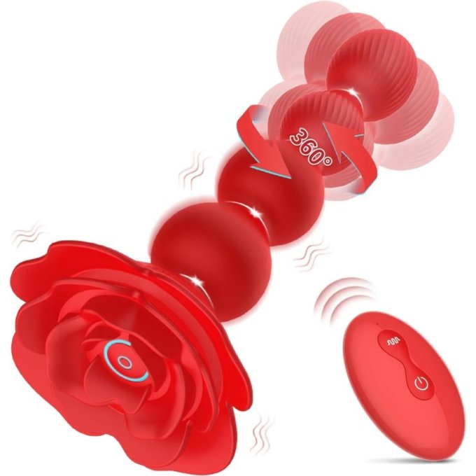 Boules Anales Rotatives Vibrantes Rosebird 15 x 3.5cm