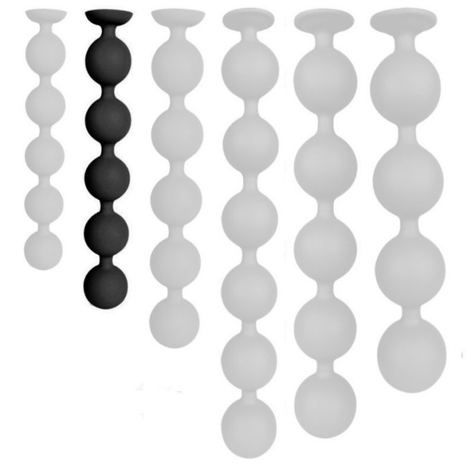 Boules Bulby Butt M 30 x 4.7 cm Noires