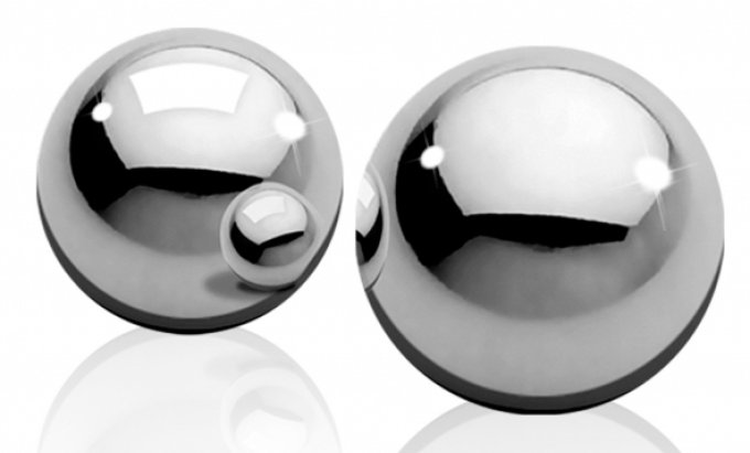 Boules de Geisha Ben-Wa-Balls 22mm Métal