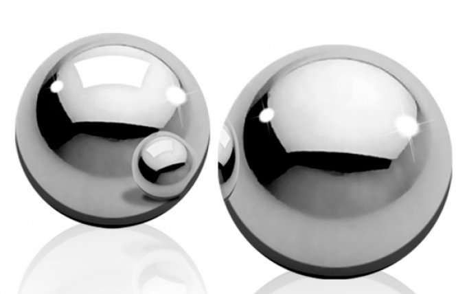 Boules de Geisha Ben-Wa-Balls Heavy 25mm Métal