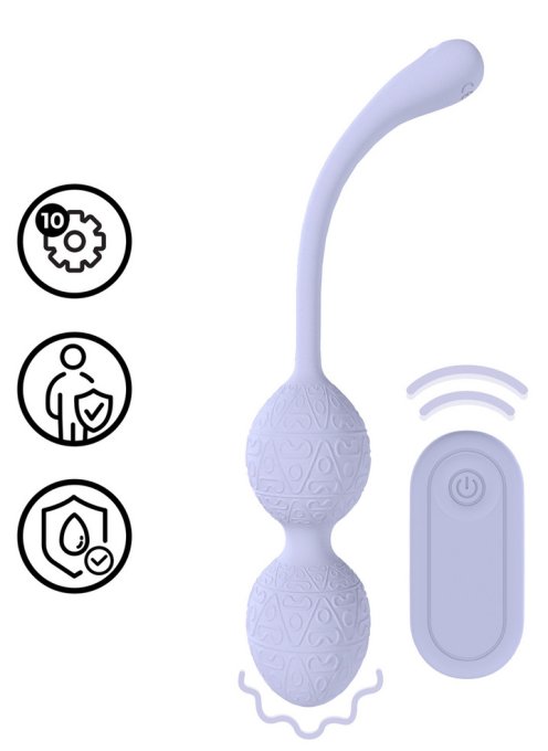 Boules de Geisha Vibrantes Alinua 9 x 3.5cm