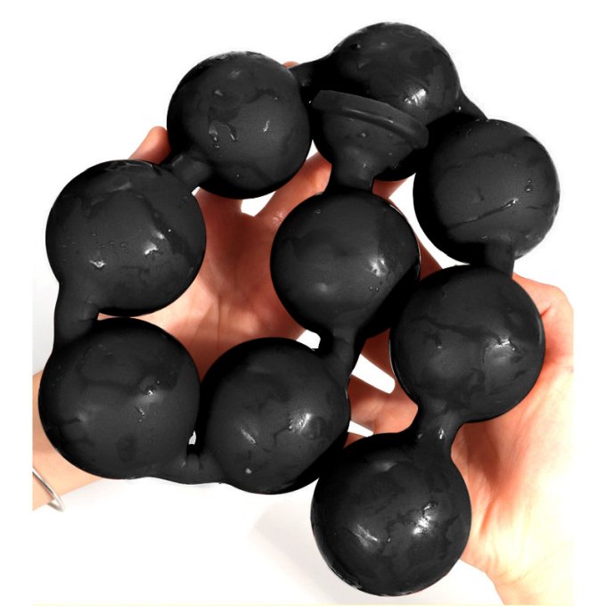 Boules Nocty L 65 x 5.5 cm Noires